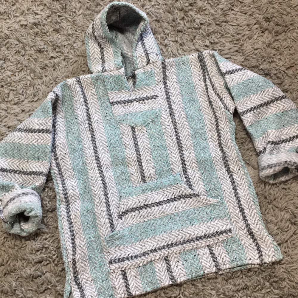 S Striped Hoodie